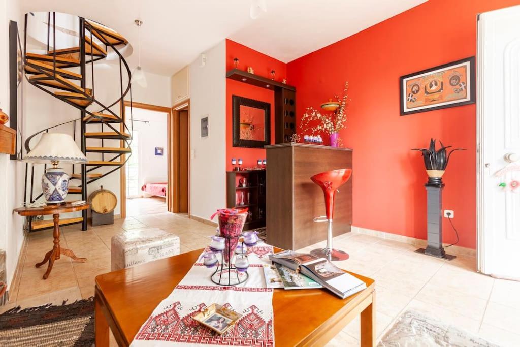 Apartment Sea View Maisonette Near Nafplio!1' Drive To Kiveri